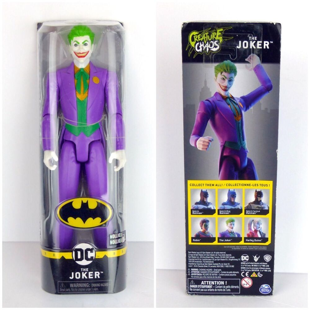 DC Batman Creature Chaos The Joker 12 Figure 1st Edition Spin Master NEW